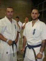 Sempai Agust�n Alcazar y el Sensei Daniel S�nchez